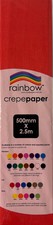 Crepe Paper - Red - 500mm x 2.5m - One Sheet Crepe Paper price