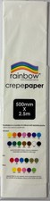 Crepe Paper - White - 500mm x 2.5m Crepe Paper price