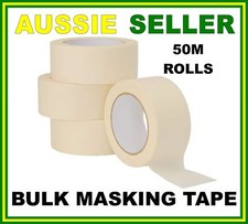 MASKING TAPE LARGE 48mm x 50m Roll Painting Crepe Paper Painter Painting Craft Crepe Paper price