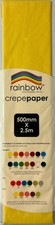 Crepe Paper - Yellow - 500mm x 2.5m - One Sheet Crepe Paper price