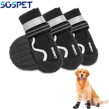 4Pcs Anti Slip Dog Socks Outdoor Dog Boots Shoes Waterproof Paw Protector Soft Boots (Outdoor) price