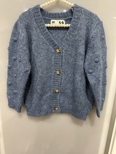 COTTON ON KIDS - Lovely Soft Girl's Long Bobble Sleeve Cardigan - Size 5 - EUC Girls' Cardigan price