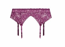 Fox & Royal City Chic Ladies Olivia Garter Belt sizes 14 16 18 20 22 24 Amethyst Garter Belt price