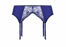 Fox & Royal By City Chic Ladies Tatiana Garter Belt size 14 16 18 20 22 24 Blue Garter Belt price
