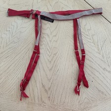 Victoria's Secret Very Sexy Rhinestone Bling Shine Strap Garter Belt Red M/L Garter Belt price