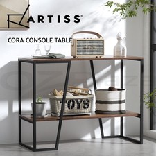 Artiss Console Table Hallway Sofa Table Entry Desk Retro Metal Display Shelf Console Furniture price