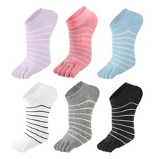WOMENS GIRLS Cotton TOE SOCKS Short Ankle Five Finger AU Girls' Socks price