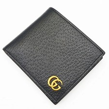 Gucci 428725 GG Marmont Leather Coin Wallet Double G Bifold Male Unisex Unisex Wallet price