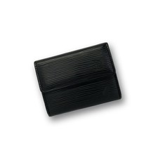 Authentic LOUIS VUITTON Radlow M63302 Coin Purse Noir Leather From Japan Unisex Wallet price