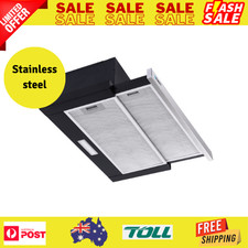 Devanti 600mm Range Hood 60cm Slide out Rangehood Stainless Steel Range Hoods price