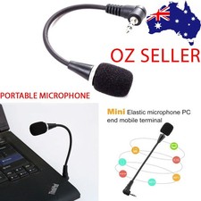 3.5mm Mini Desktop Microphone 10cm Flexible Gooseneck Mic for PC Laptop Jack Mic Computer Microphone price