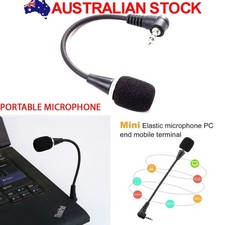 3.5mm Flexible Mini Microphone Desktop Laptop Mic Audio Plug 10cm AU For Voice Computer Microphone price