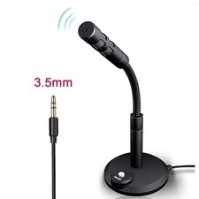 Computer Mini Condenser Microphone USB Stand Recording Mic For PC Desktop Laptop Computer Microphone price