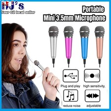 Mini Microphone Portable Vocal Instrument Mic for Mobile Phone Laptop Notebook A Computer Microphone price