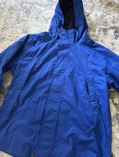Men's Timberland HyVent Rain Jacket Hooded Size XL Waterproof  Blue Men's Raincoat price