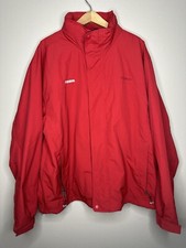 LL BEAN Raincoat Jacket Windbreaker Red Men’s Size XXL Reg Stowaway Hoodie Men's Raincoat price