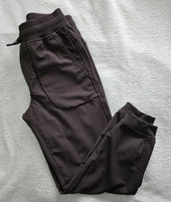 Wonder Nation Boys Pull on Black Jogger Pants School Uniform Sz S 6/7 Polyester Boys' Trousers price