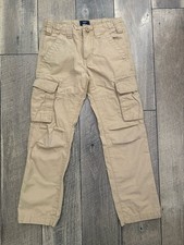 Gap Kids Khaki Cargo Pants Size 8 Years Boys Adjustable Waist Boys' Trousers price