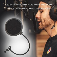Microphone Filter Mask Double Layer Pop Filter Recording Studio Microphone Wind Studio Microphone price