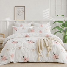 All Size Bed Ultra Soft Quilt Duvet Doona Cover Set Bedding Pillowcase Lily Duvet Cover Set price