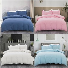 1000TC Cotton Quilt Doona Duvet Cover Set Single Double Queen King Size Bedding Duvet Cover Set price