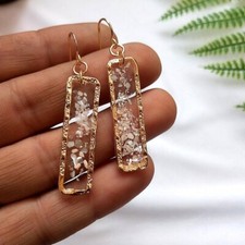 Elegant Dinner Jewellery  Transparent Acrylic Rectangle Earrings for Women Costume Earrings price