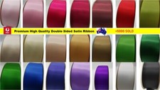 NEW Double Sided Satin Ribbon Premium High Quality 16mm 25mm 32mm 38mm 50mm Ribbons price