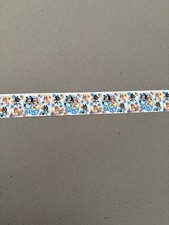 Grosgrain Ribbon 38mm Bluey 3 metres Ribbons price