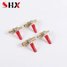 Brass Ball Valve OD 6mm 8mm 10mm 12mm Hose Barb Inline Shut-off Tap Faucet Kit Inline Tap price