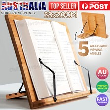 Adjustment Book Stand Bamboo Reading Rest Tablet Rack Home Study Holder Foldable Book Holder / Stand price
