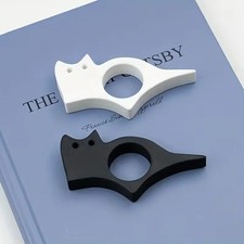 1Pc Cat Thumb Book Page Holder Bookmark Cute Cartoon Animal Reading Stand School Book Holder / Stand price