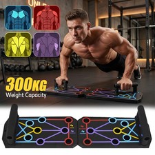Foldable Push Up Board Multi-Position Home Gym Fitness Workout Pushup Stand Board price