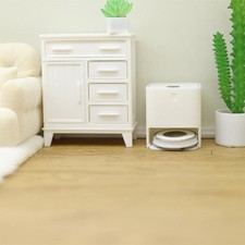 1/12 Dollhouse Robot Vacuum Kids Pretend Toy for Bedroom Living Room Kitchen Kitchen Robots price
