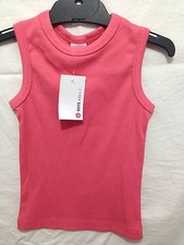 BNWT Boy's Sz 1 Target Brand Soft Stretch Coral Ribbed Singlet Tank Top Boys' Tank Top / Undershirt price
