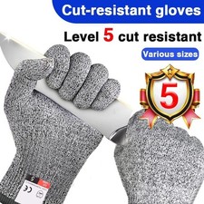 Level 5 Cut Resistant Gloves Food Grade Kitchen Safety Butcher Meat Cutting Kitchen Glove price