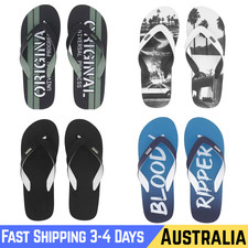 Men's Thongs DOUBLE PLUG Flip Flops Thongs Mens Sandal Shoes Slippers Plugger* Outdoor Sandals price
