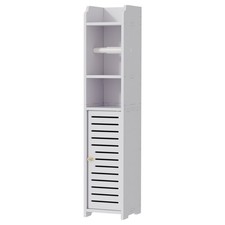 Artiss Bathroom Cabinet Toilet Roll Holder Tissue Organizer 3 Tier Floor Cabinet Cabinet price