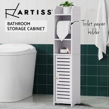 Artiss Bathroom Cabinet Toilet Roll Holder Tissue Organizer 3 Tier Floor Cabinet Cabinet price