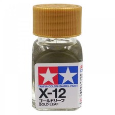 Tamiya 80012 Enamel Paint X-12 Gloss Gold Leaf (10ml) Gold Leaf Paint price