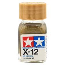 Tamiya Enamel Paint X-12 Gloss Gold Leaf 10ml 80012 Gold Leaf Paint price