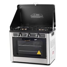 Devanti Portable Gas Oven LPG Silver Built-in Ovens price