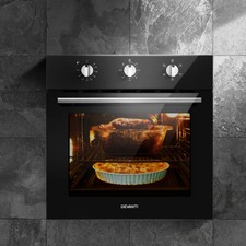 Devanti Electric Built In Wall Oven 60cm Convection Grill Ovens Stainless Steel Built-in Ovens price