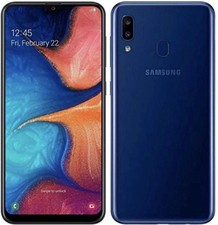 Samsung Galaxy A20 32GB Blue Smartphone - Very Good Condition Refurbished Phone price