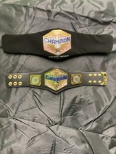 WWE Men’s US Championship Mini Replica Title Belt New! RARE! With Bag! WWEShop Men's Belt Bag price