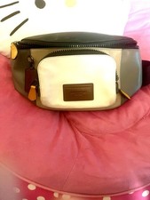 Coach Signature Fanny Pack!! Men's Belt Bag price