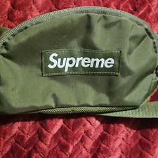 Supreme Green Belt Bag & Fanny Pack Small Logo Strap Adjustable Zip Closure Men's Belt Bag price