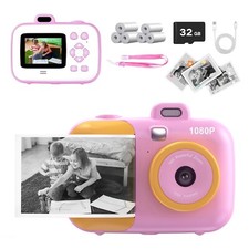 Kids Camera Instant Print, Digital Camera Toys Gift for Girls and Boys 3-12 Age Digital Cameras price