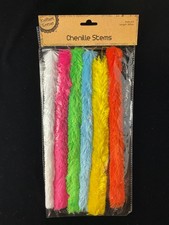 Chenille Stems - Jumbo Light Colours - 6pk Chenille price