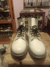 Doc Martins Women's White  Boots Unusual Excellent Condition Women's Boots price