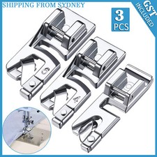 3pcs Narrow Rolled Hem Domestic Sewing Machine Presser Foot Set Household Sewing Sewing Machine price